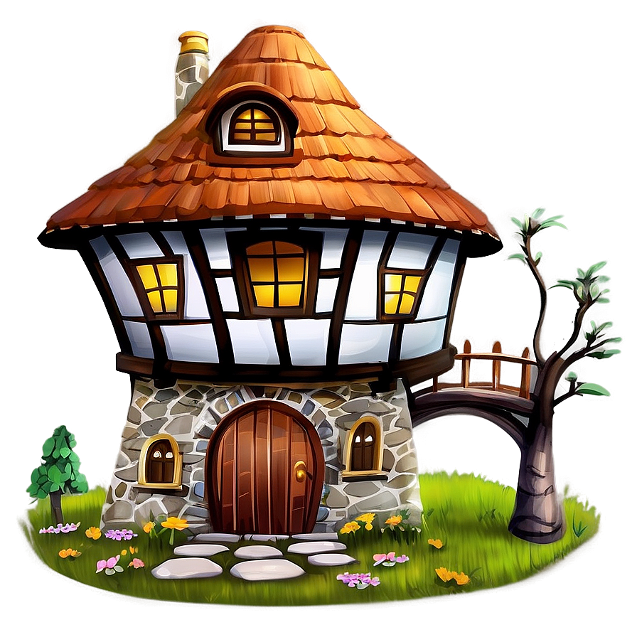 Animated Fairy Tale House Png 76