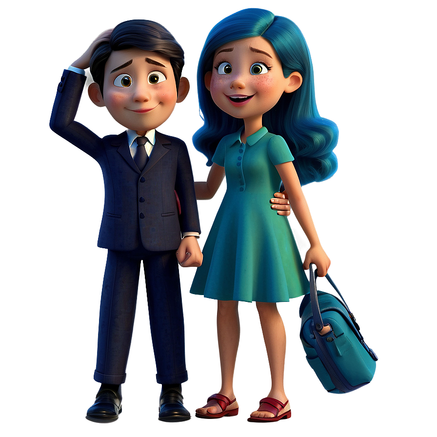 Animated Family Characters Png 15