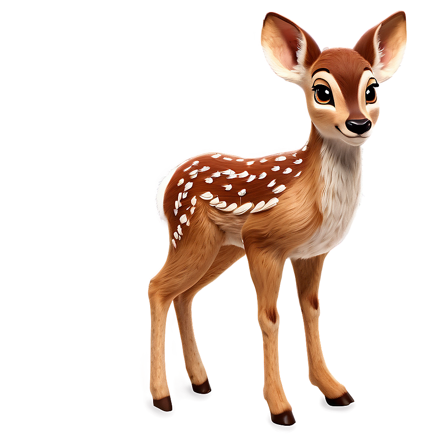 Animated Fawn Character Png 72