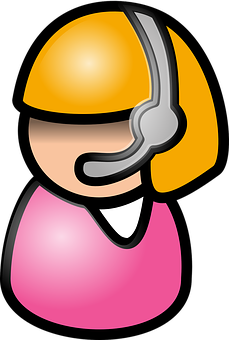 Animated Female Construction Worker Emoji