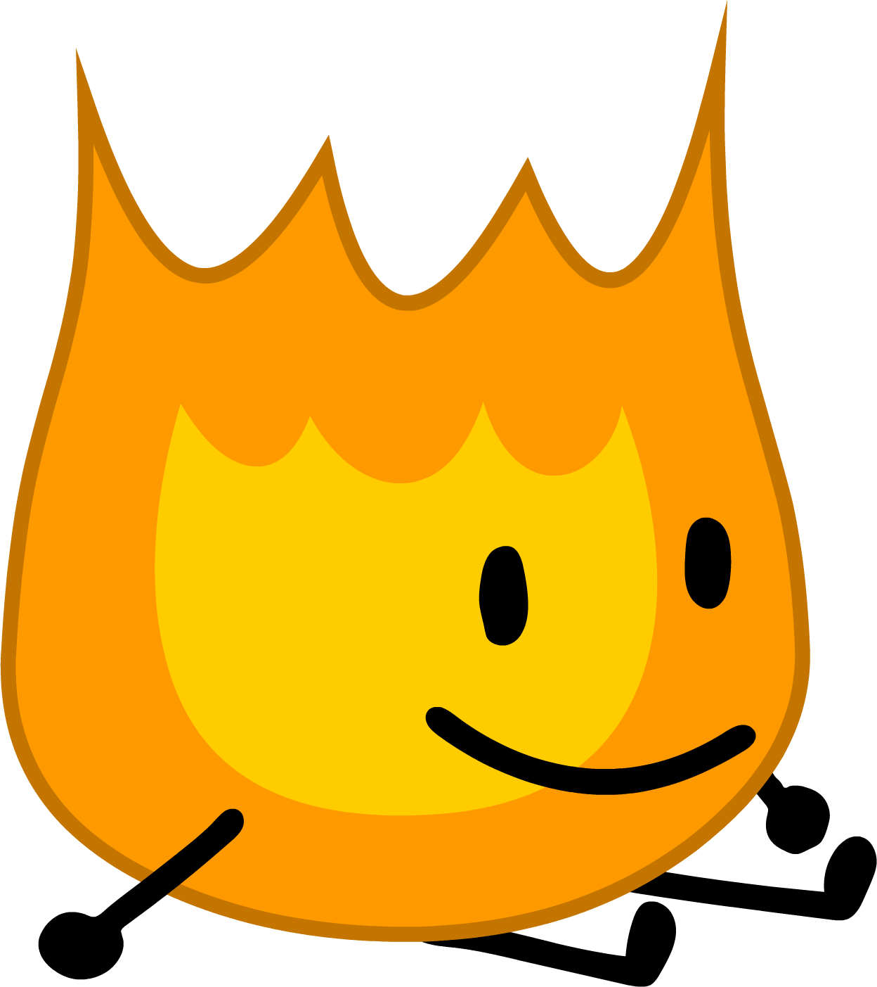 Animated Fire Character Smiling.png