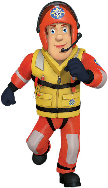 Animated Firefighter Character