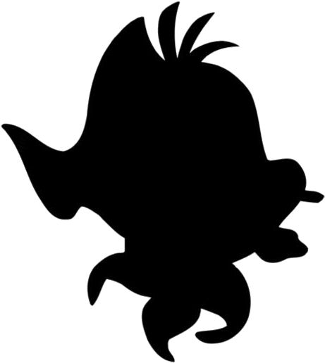 Animated Fish Silhouette