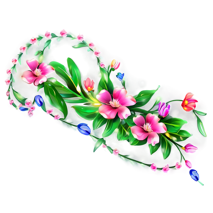 Animated Floral Loop Png 06132024