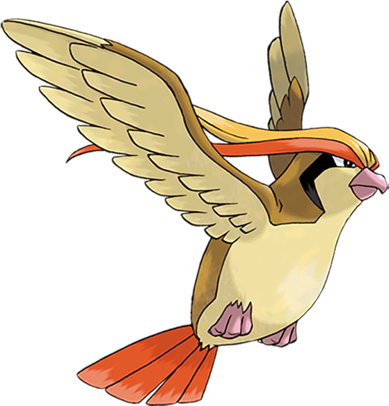 Animated Flying Woodpecker Pokemon