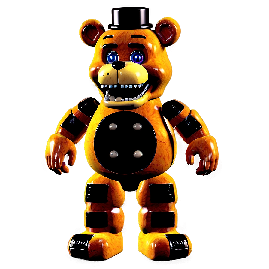 Animated Freddy Fazbear Model Png 05252024