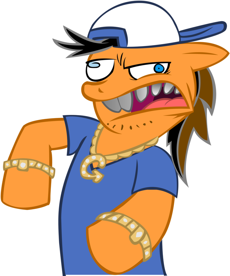 Animated Gangster Cat Character