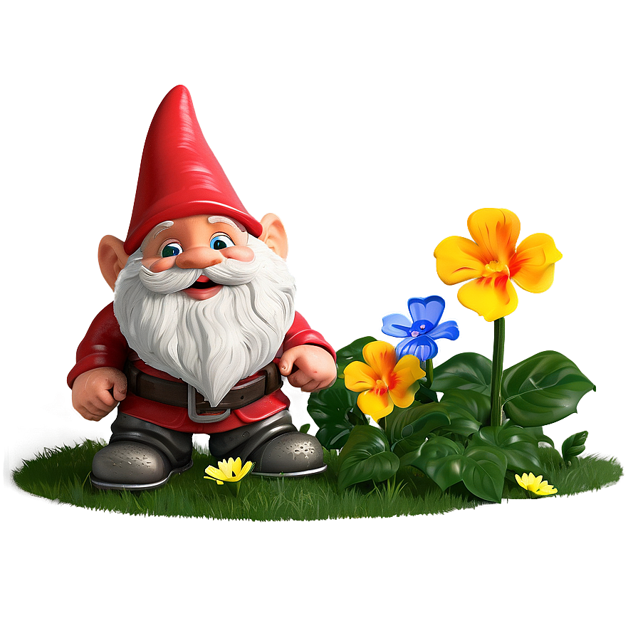 Animated Garden Gnome Png 06132024