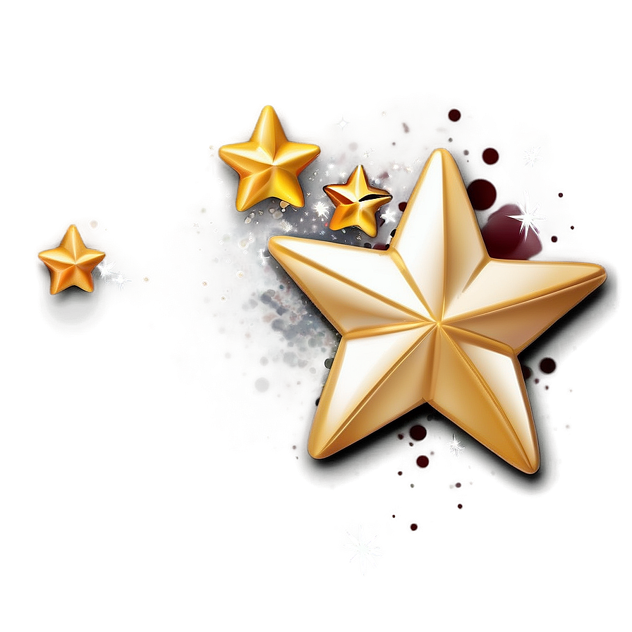 Animated Gold Stars Png 06122024