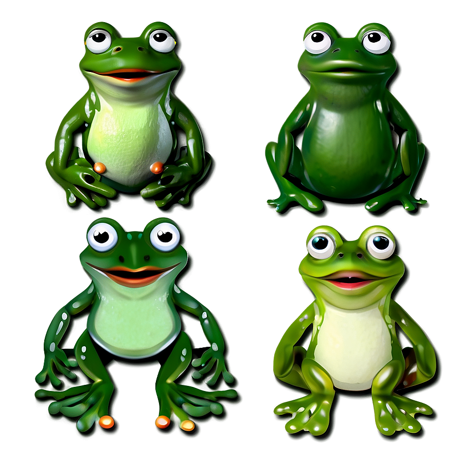 Animated Green Frog Png 50