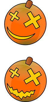 Animated Happy Sad Pumpkin Faces