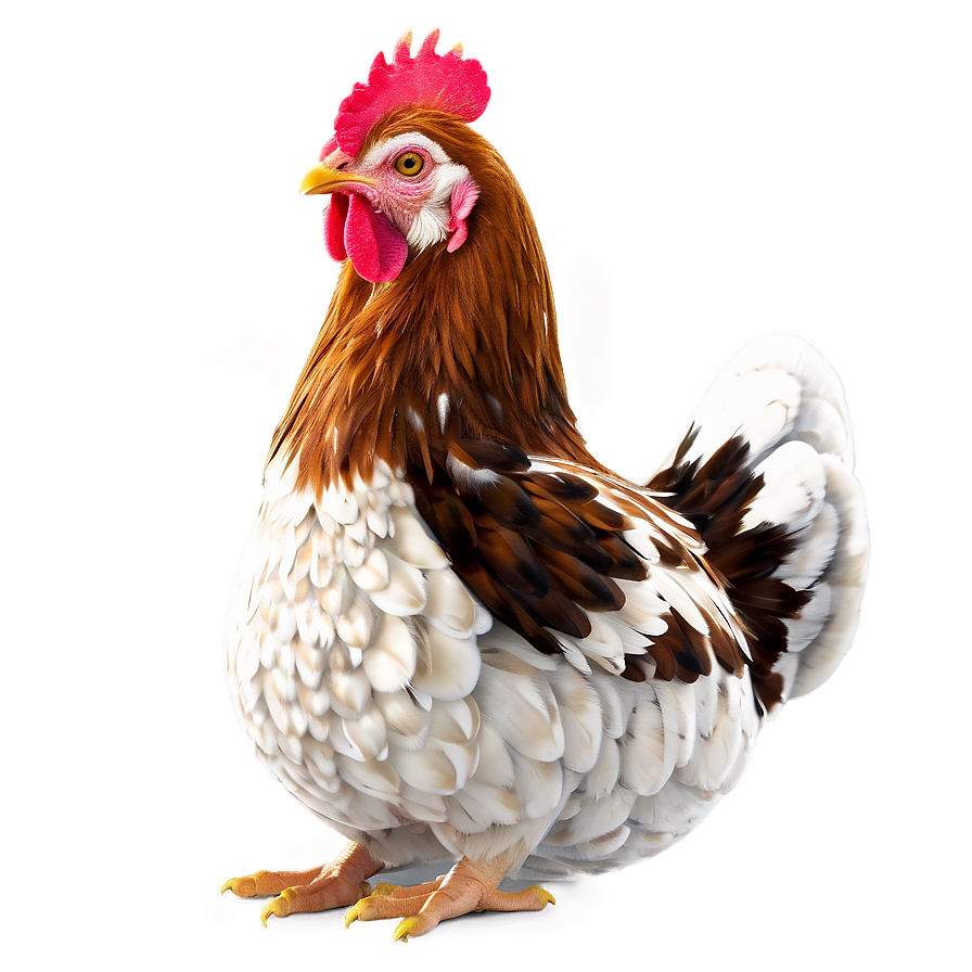 Animated Hen Character Png 06202024