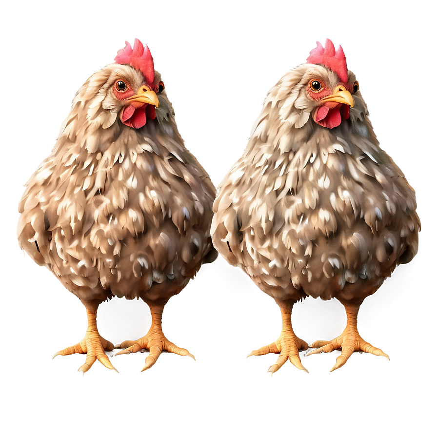 Animated Hen Character Png Dor39