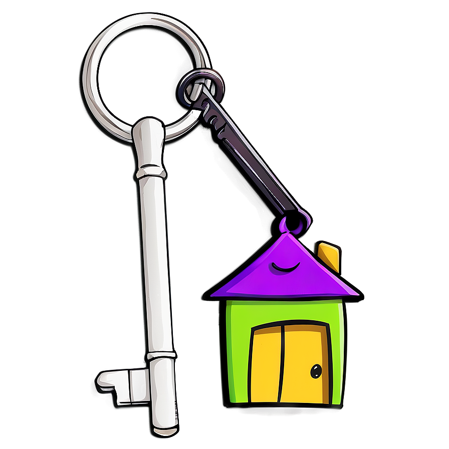 Animated House Key Png 06292024