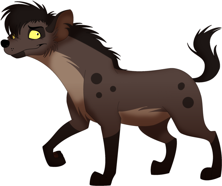 Animated Hyena Character