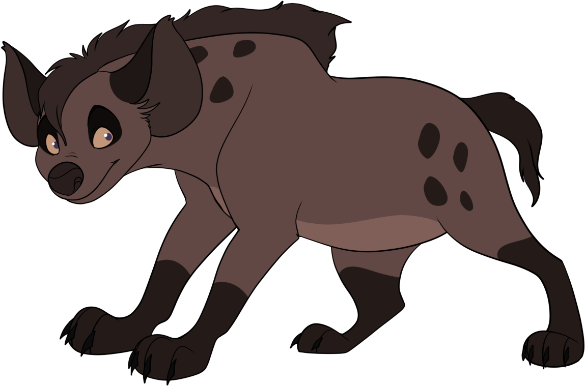 Animated Hyena Character