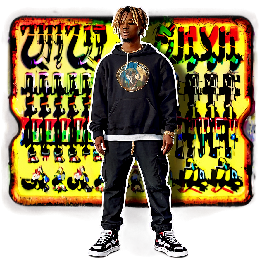 Animated Juice Wrld Character Png 05212024