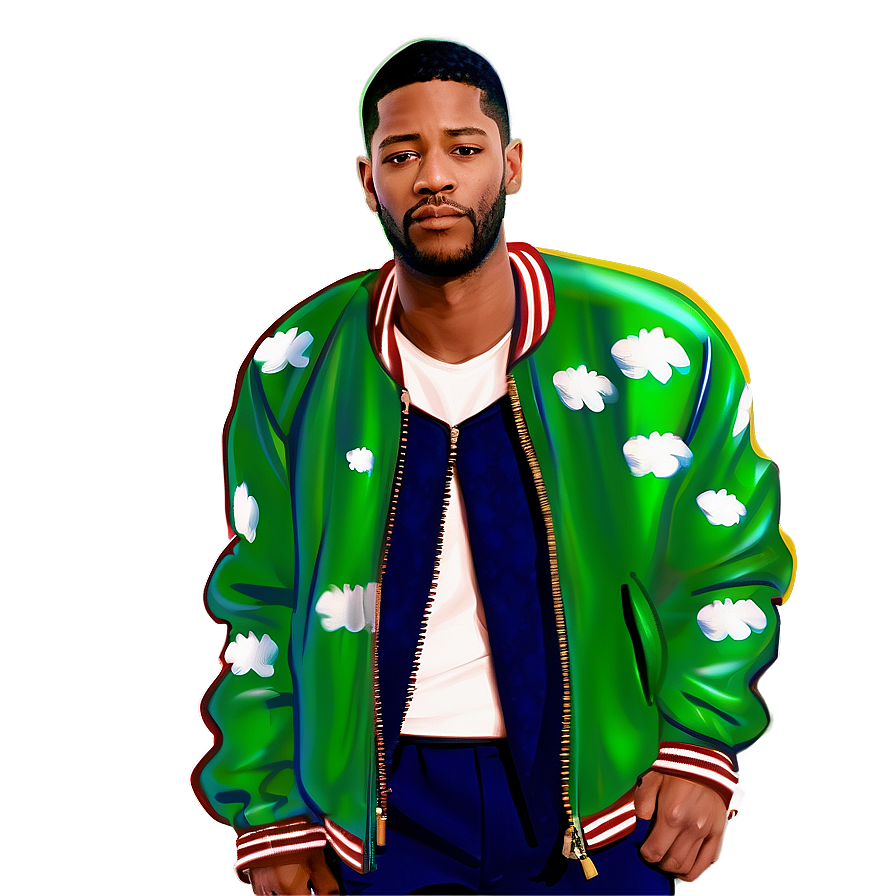 Animated Kid Cudi Character Png 06242024