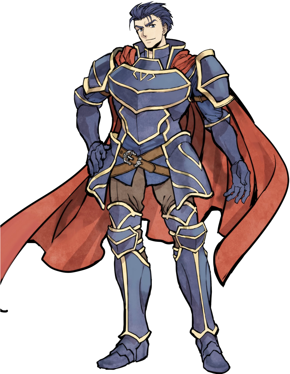 Animated Knightin Blue Armor