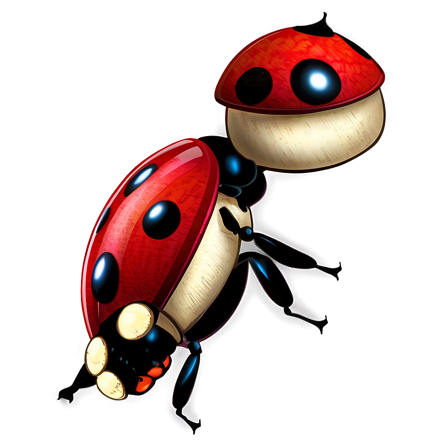 Animated Ladybug Character Png 05242024