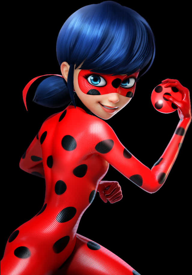 Animated Ladybug Heroine