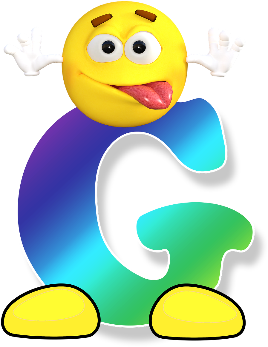 Animated Letter G Character