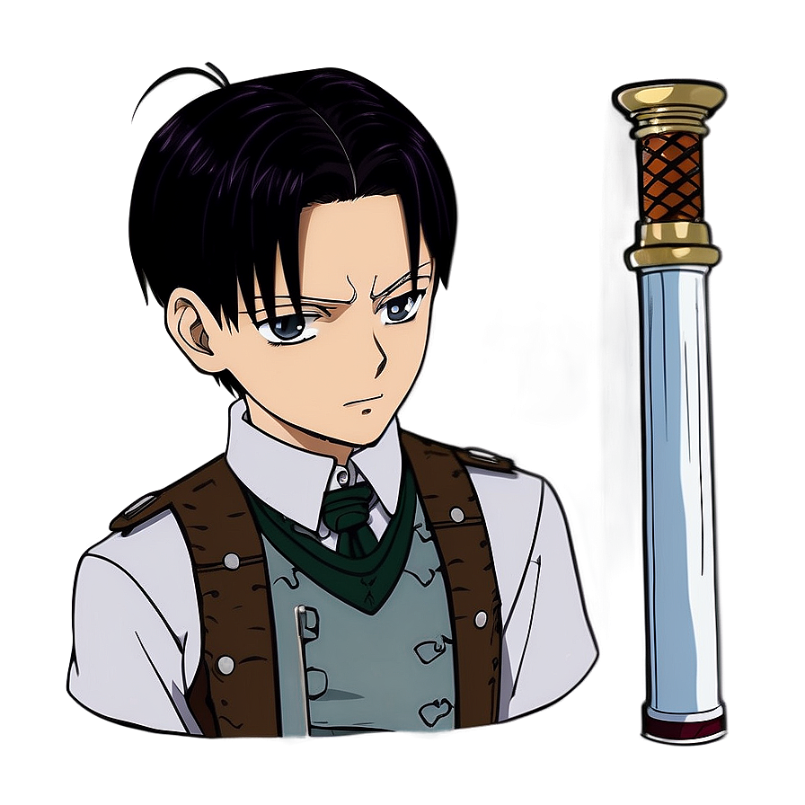 Animated Levi Ackerman Png 55