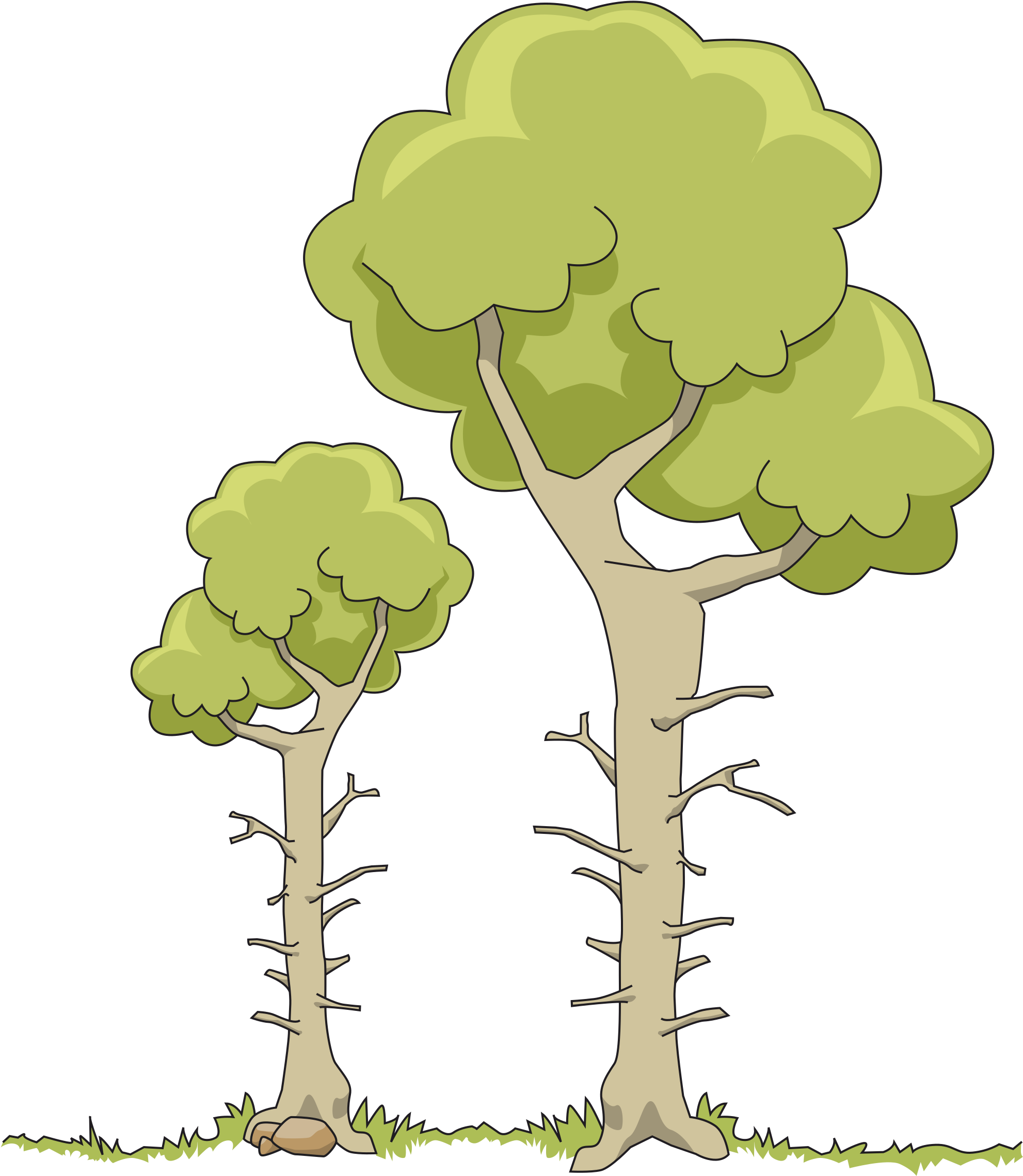 Animated Livelyand Dead Tree