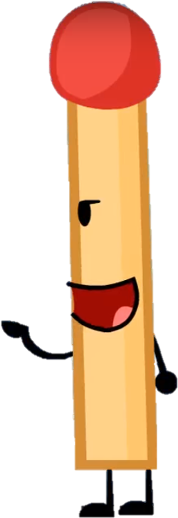 Animated Matchstick Character Smiling