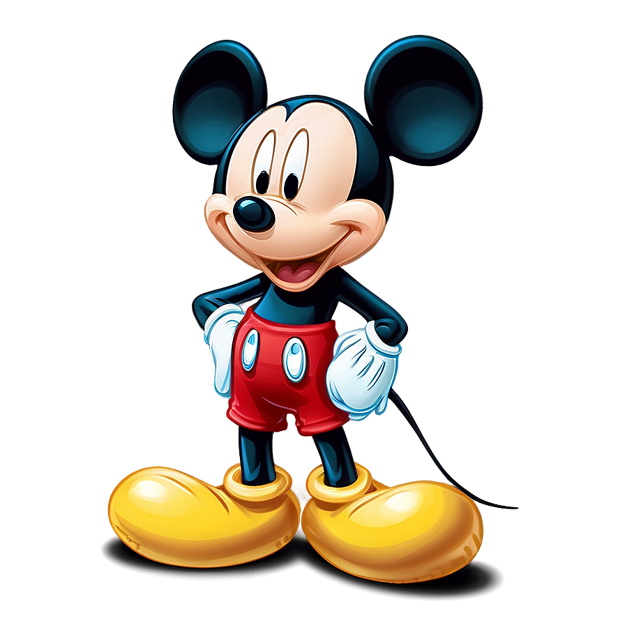 Animated Mickey Mouse Outline Png 48