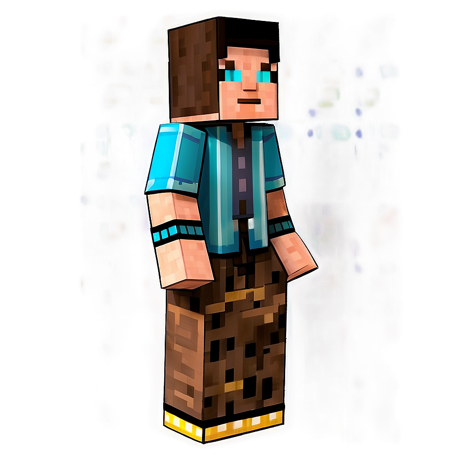 Animated Minecraft Villager Png Xab41