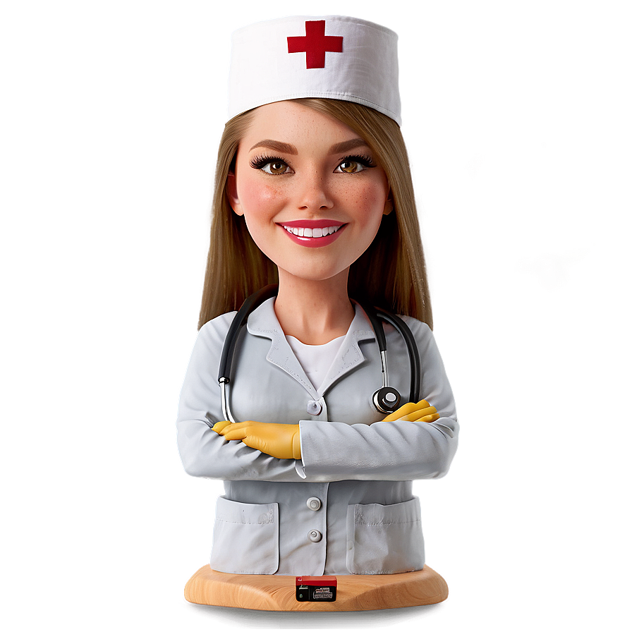 Animated Nurse Hat Png 06132024