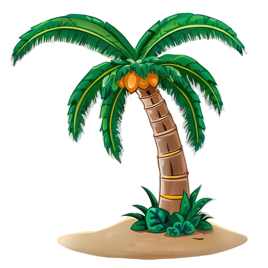 Animated Palm Tree Png Was