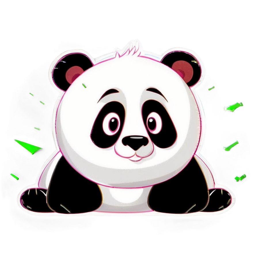 Animated Panda Character Png Eio