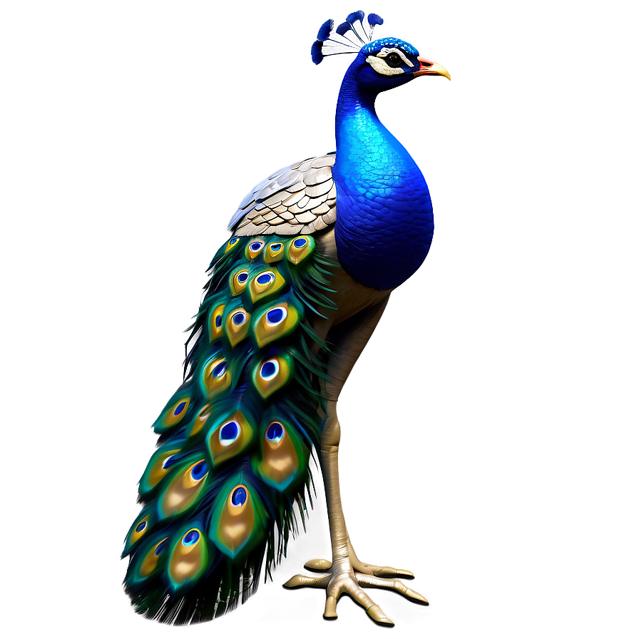 Animated Peacock Character Png Wul81