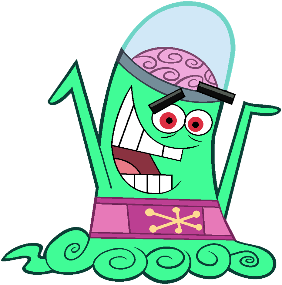 Animated Plankton Character