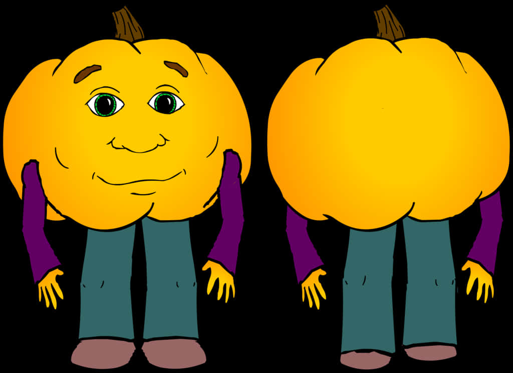 Animated Pumpkin Characters