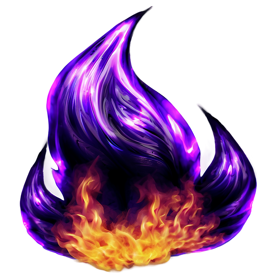 Animated Purple Fire Png 06252024