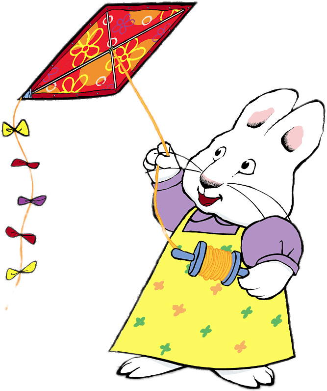 Animated Rabbit Flying Kite