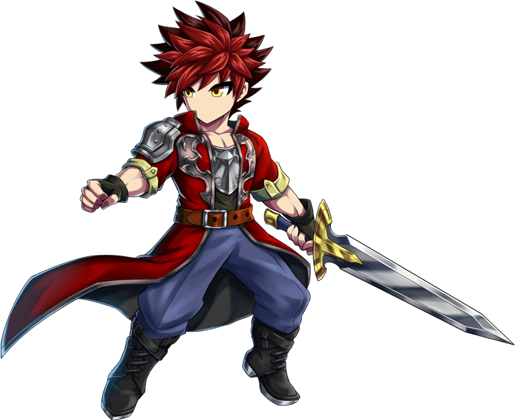 Animated Red Haired Swordsman