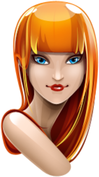 Animated Redhead Avatar