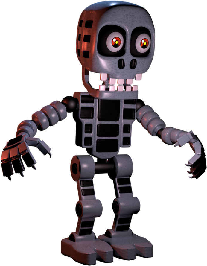 Animated Robot Character