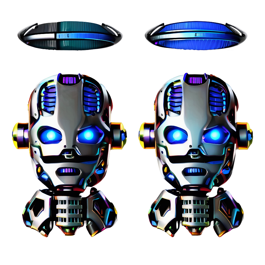 Animated Robot Head Png Lxt90