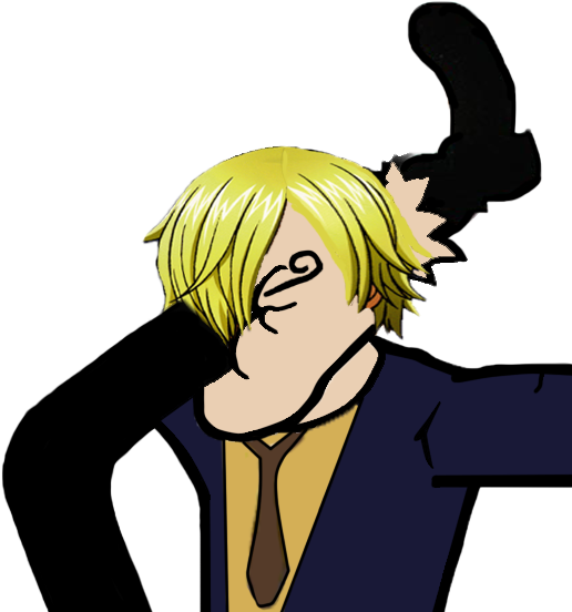 Animated Sanji Flamboyant Pose