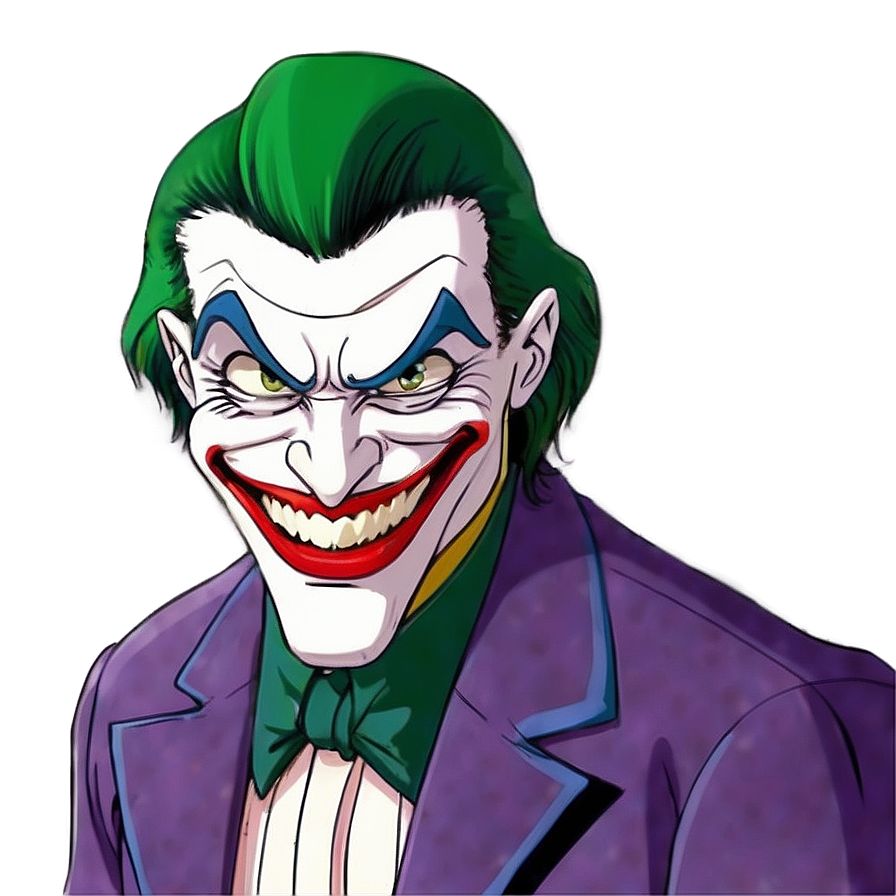 Animated Series Joker Smile Png 7