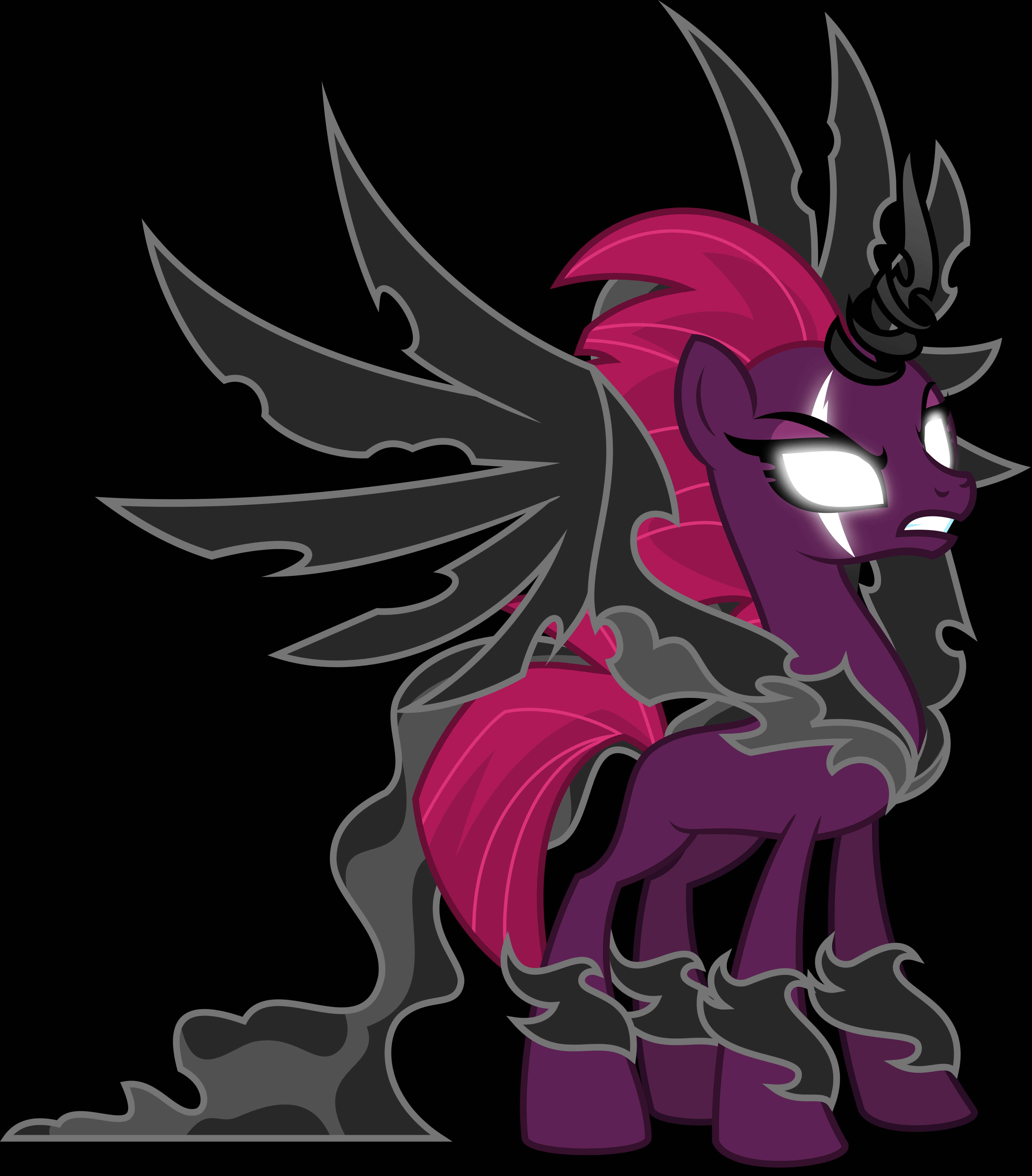 Animated Shadow Pony Illustration