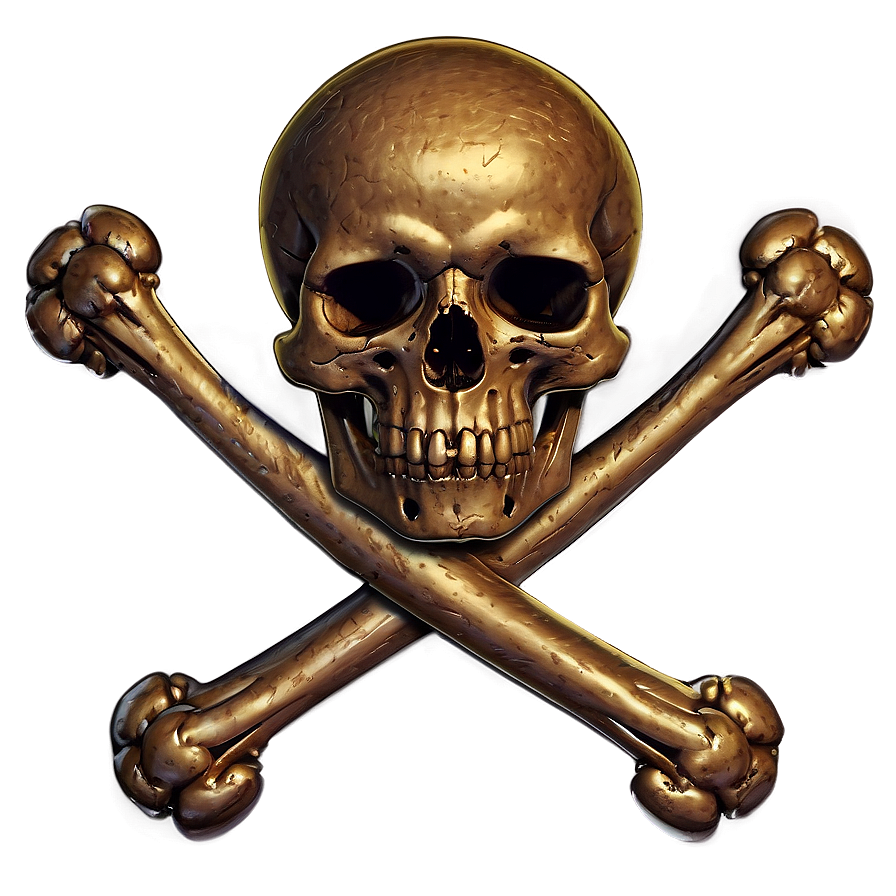 Animated Skull And Bones Png 06122024