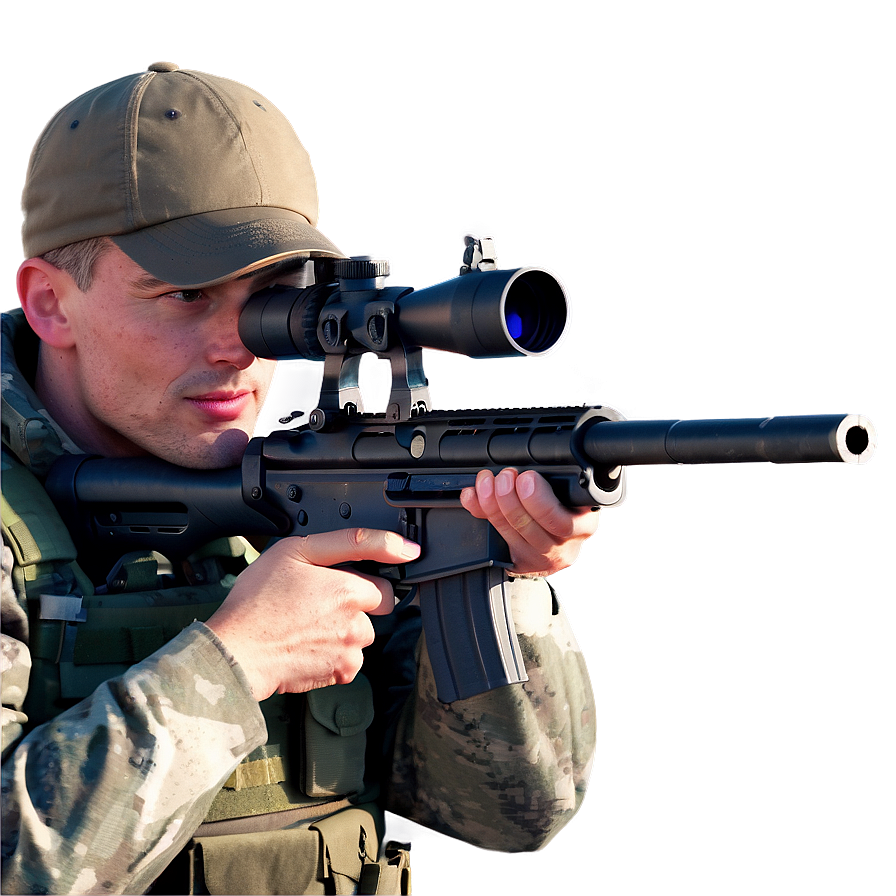 Animated Sniper Character Png 72