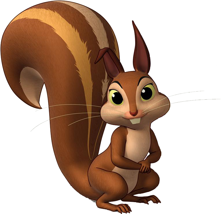 Animated Squirrel Character Sofiathe First