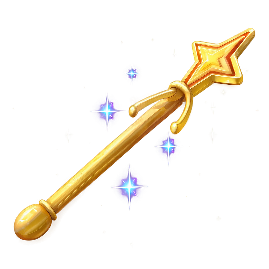 Animated Star Wand Png 06132024